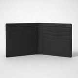 Personalized Custom Leather Wallet – Name & Logo (Black)